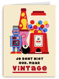 Verjaardag Niet Oud Maar Vintage