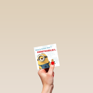kerst minions wat is beter dan een kerstkoekje