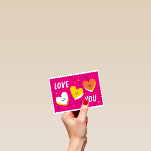 Kinderpostzegels - Love You