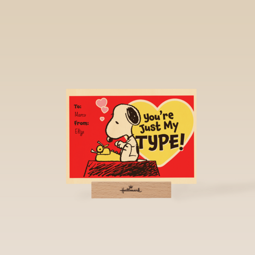 Peanuts You are just my type