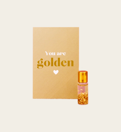 UCHU Bladgoud Flesje You Are Golden
