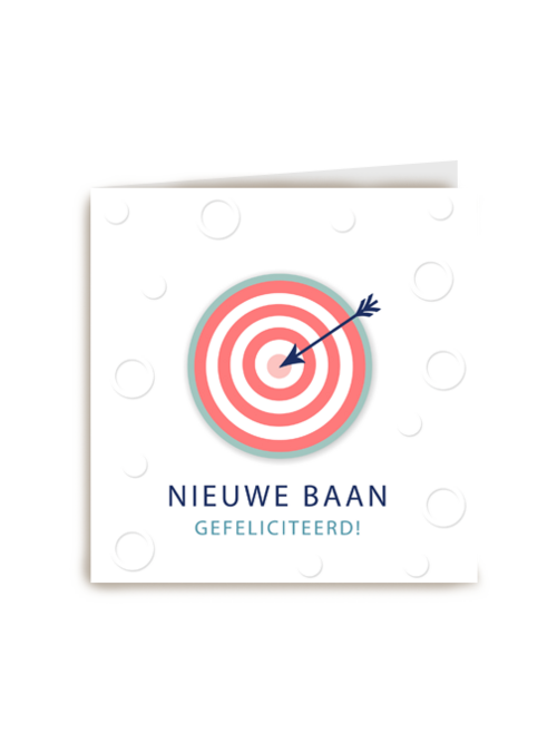 Kaart Hallmark | Nieuwe Baan | Nieuwe Baan Kaart Stijlvol Gefeliciteerd