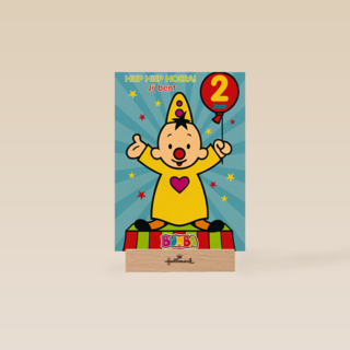 bumba met ballon twee jaar