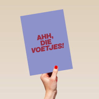 geboorte felicitatie zoon dochter andc ahh die voetjes