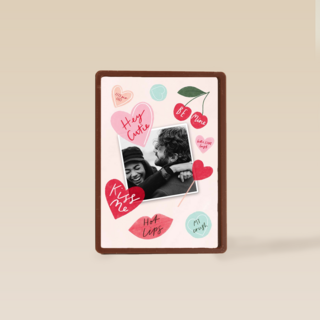 Valentijn fotokaart Hey cutie