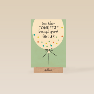 ballon met kleurconfetti