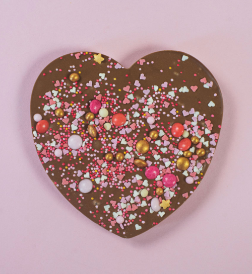 Brievenbus Chocolade Hart Dikke Knuffel