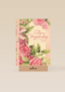 roze rozen met strik