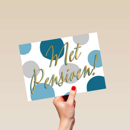 een gouden pensioen