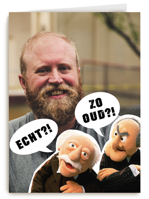 Verjaardagskaart Hallmark | Verjaardag Kaart Muppets Foto Waldorf Statler