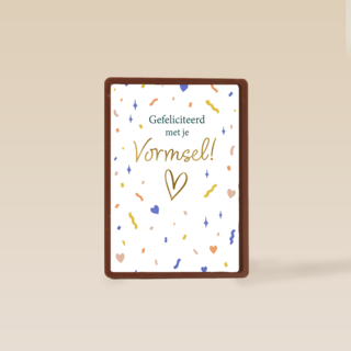 Gefeliciteerd vormsel confetti