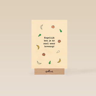 Beterschap fruit snel weer bovenop