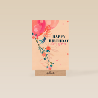 verjaardag kaart vrouw happy birthday to you