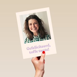 verjaardag fotokaart andc gefeliciteerd toffe tante