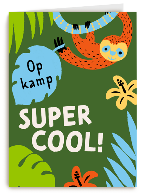 Op kamp super cool