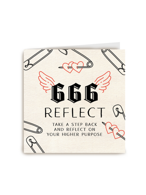 Angel Numbers 666 reflect hip
