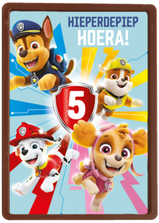 Paw Patrol hieperdepiep hoera