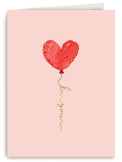 Valentine love you heart