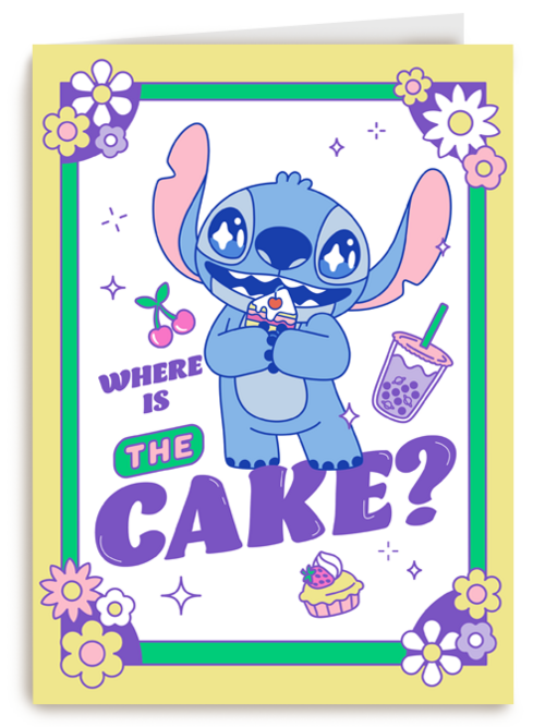 Disney Stitch Where Is The Cake