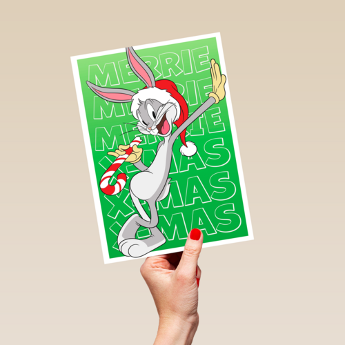 merrie xmas met bugs bunny