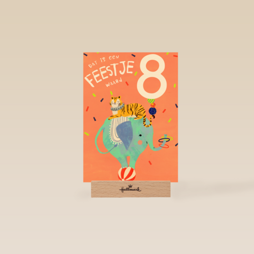 Dat is een feestje waard verjaardagskaart