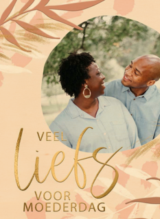 Fotokaart Moederdag veel liefs voor Moederdag