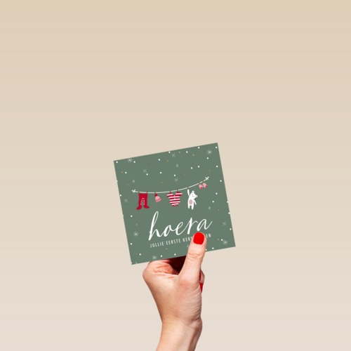 Hoera jullie eerste Kerst samen