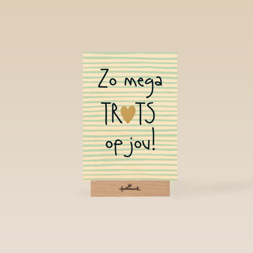 geslaagd kaart zo mega trots op jou