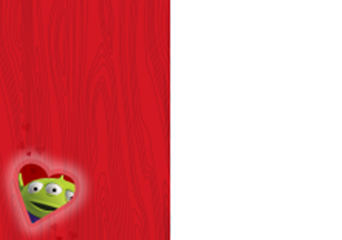Toy Story liefde kaart Mr en Mrs Potatohead