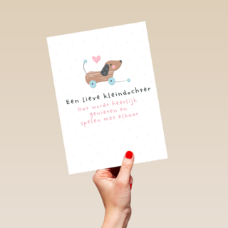 geboorte kleindochter een lieve kleindochter