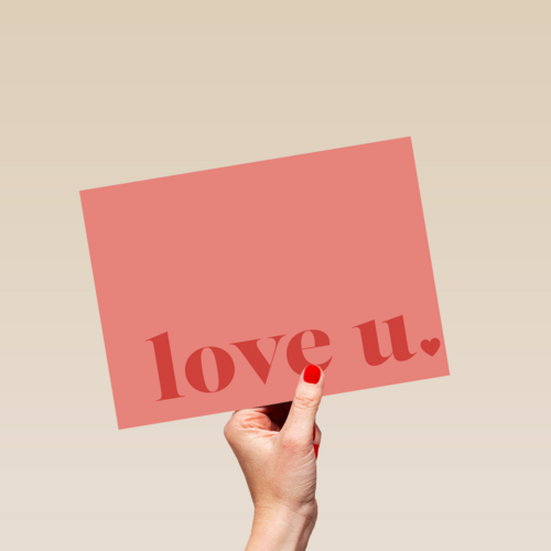 Love u hartje