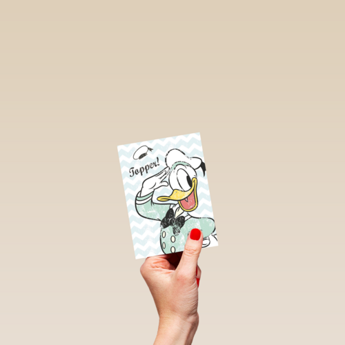 disney adult donald duck topper