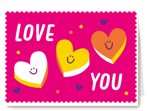 Kinderpostzegels - Love You