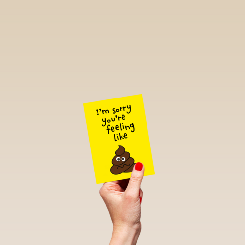 I am sorry you are feeling like shit