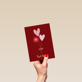 Valentijn Bosje Veel Liefs