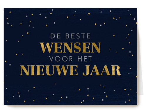 Kaart Hallmark | Nieuwjaar | Nieuwjaar Kaart De Beste Wensen Voor Het Nieuwe Jaar