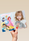 Disney prinses uitnodiging kinderfeestje