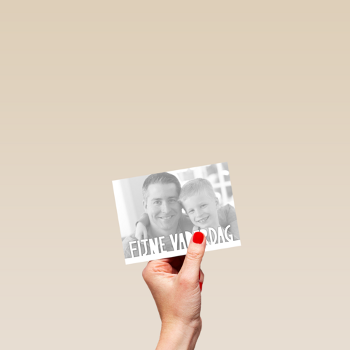 fotokaart fijne vaderdag