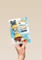 op kamp kaart met coole minions