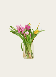 Brievenbus Boeket Bloemen Happy Spring 