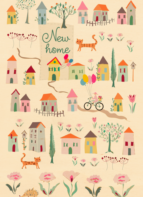 Houten Kaart Felicitatie Nieuwe Woning Samenwonen | Houten Kaart Hallmark | Felicitatie Nieuwe Woning Samenwonen | Nieuwe Woning Kaart New