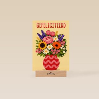 Verjaardag Gefeliciteerd Vaas Bloemen