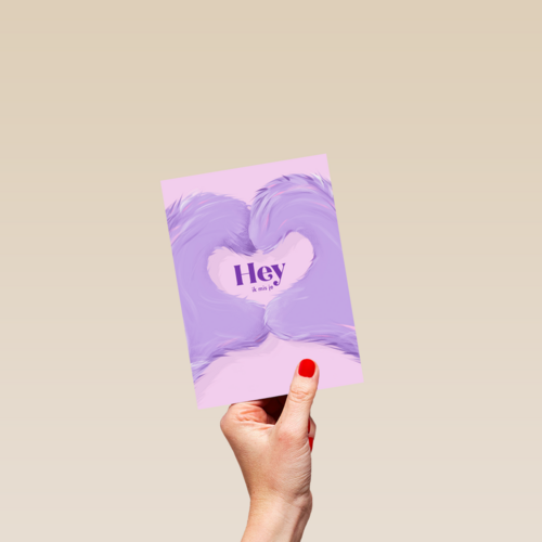 Ik mis je Fluffy Hands