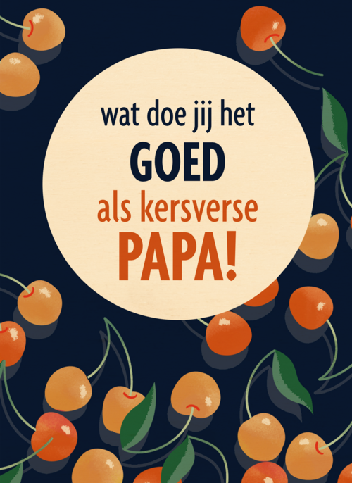 Houten Kaart Vaderdag | Hallmark | Houten Kaart Hallmark | Vaderdag | Vaderdag Kaart Kersverse Papa