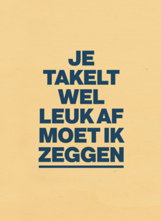 verjaardag kaart andc grappig je takelt wel leuk af moet ik zeggen