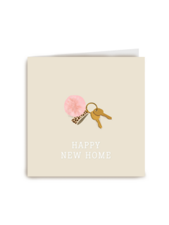 verhuisd kaart happy new home
