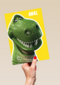 Toy Story verjaardagskaart Rex