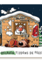 Kerstkaart heerlijk relaxen