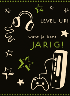 level up want je bent jarig