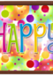 ballonnen en confetti happy